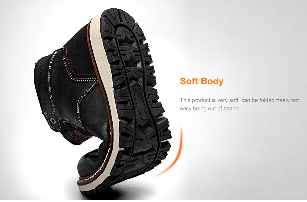 SENBAO Men's Winter Plus Velvet High-top Boots Outdoor Keep Warm Shoes- Deep Brown EU 42 SENBAO Men's Winter Plus Velvet High-top Boots Outdoor Keep Warm Shoes- Deep Brown EU 42